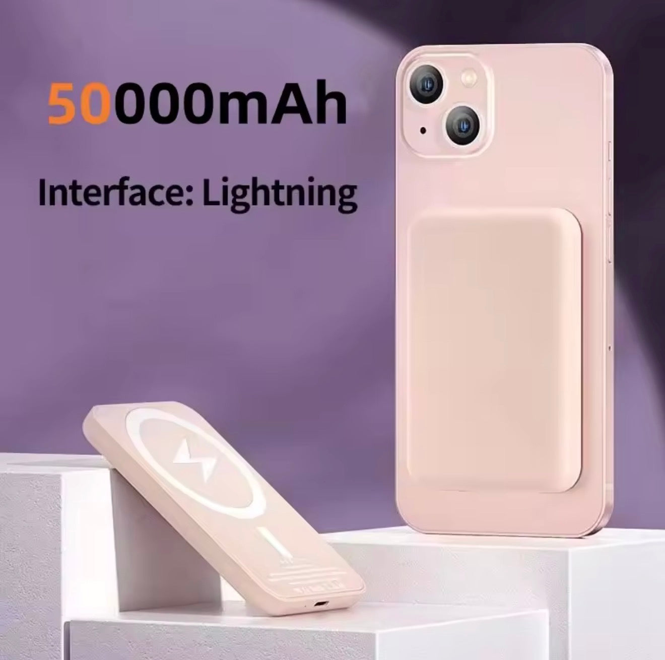 50,000mAh Magnetic Power Bank | 22.5W PD Fast Charging