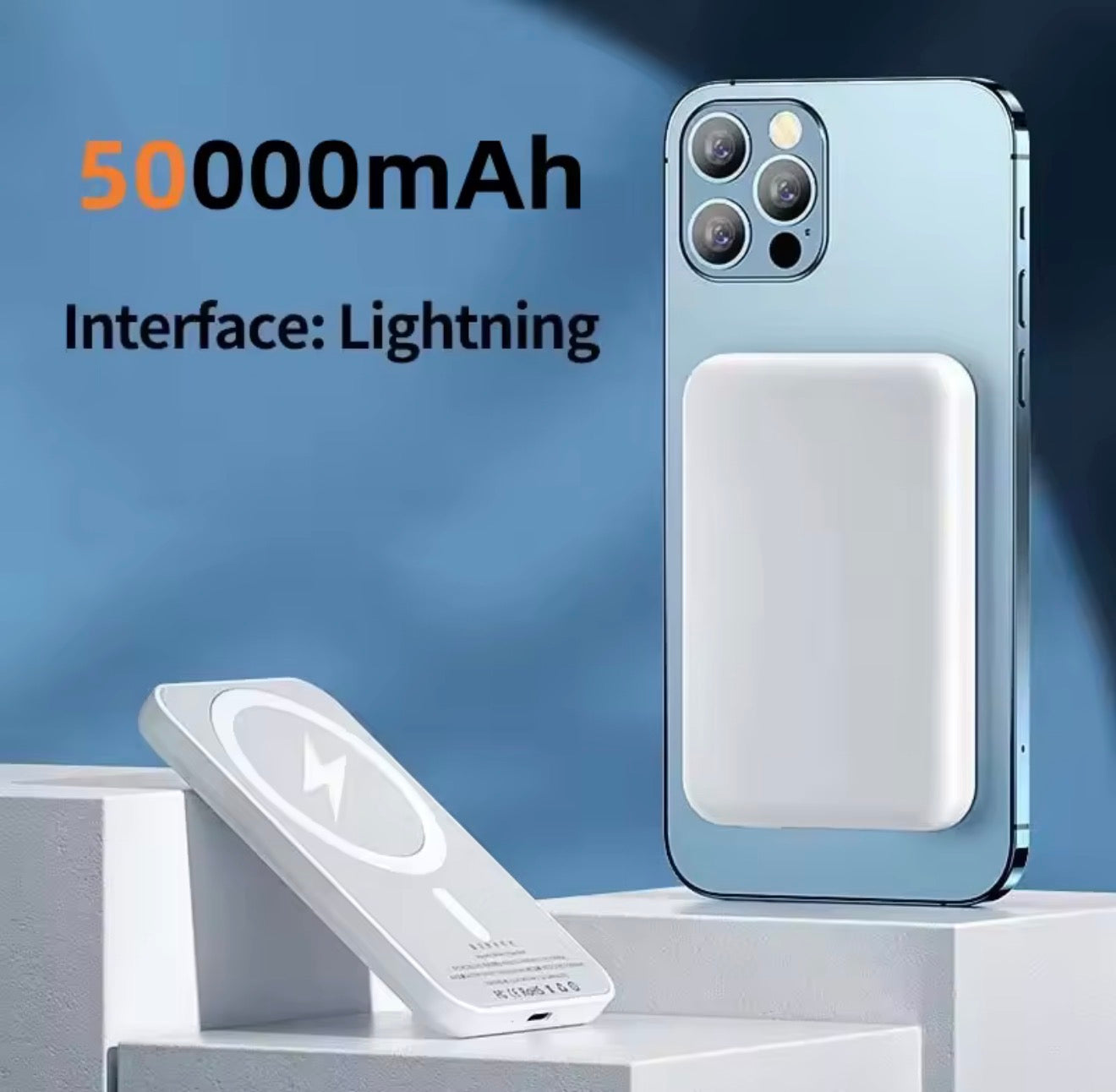 50,000mAh Magnetic Power Bank | 22.5W PD Fast Charging