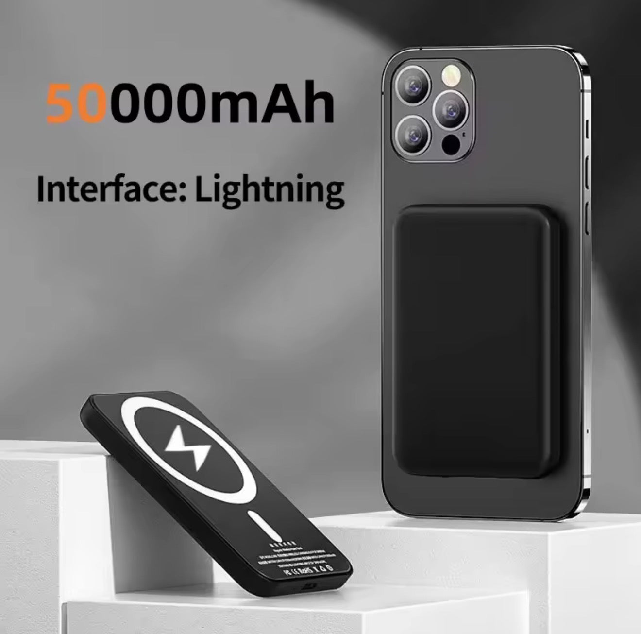 50,000mAh Magnetic Power Bank | 22.5W PD Fast Charging