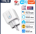 TNCE Tuya Smart Plug | WiFi / Zigbee Power Monitoring Socket