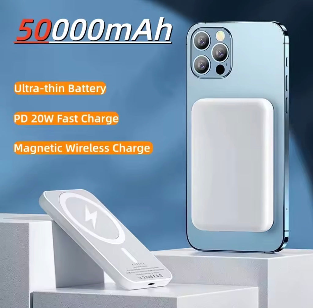 50,000mAh Magnetic Power Bank | 22.5W PD Fast Charging