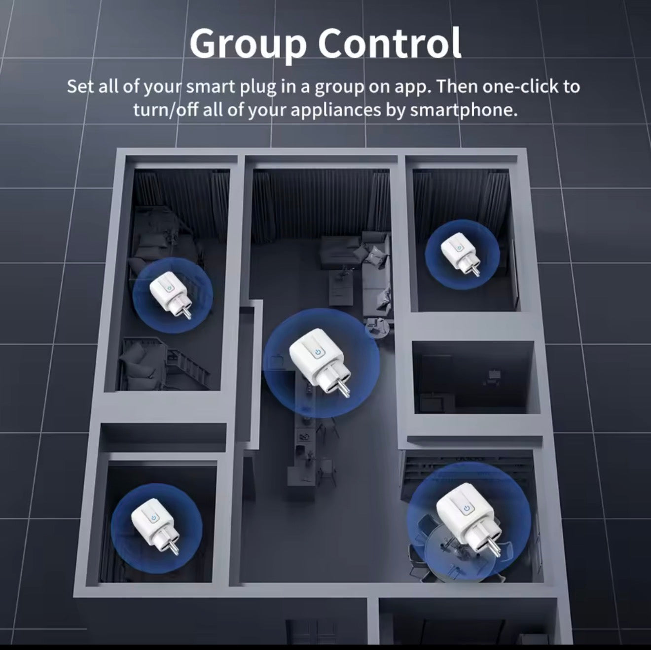 TNCE Tuya Smart Plug | WiFi / Zigbee Power Monitoring Socket