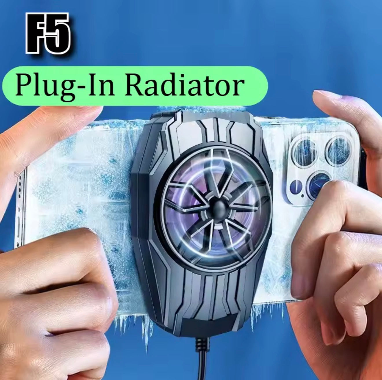 Portable Smartphone Cooling Fan | High-Performance Game Cooler