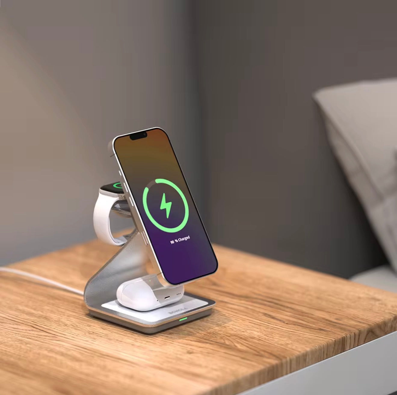 Bonola 3-in-1 Magnetic Wireless Charging Station | 30W Fast Charge