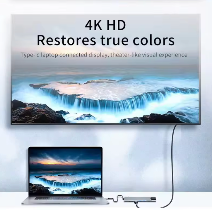 USB-C Multiport Hub | 4K HDMI, PD Fast Charging