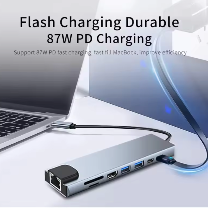 USB-C Multiport Hub | 4K HDMI, PD Fast Charging
