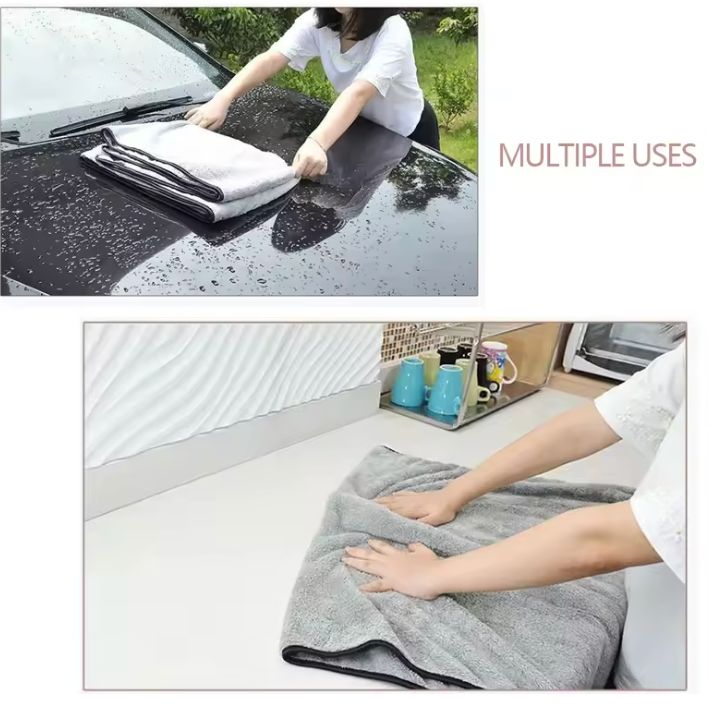 SEAMETAL Microfiber Car Washing Towel
