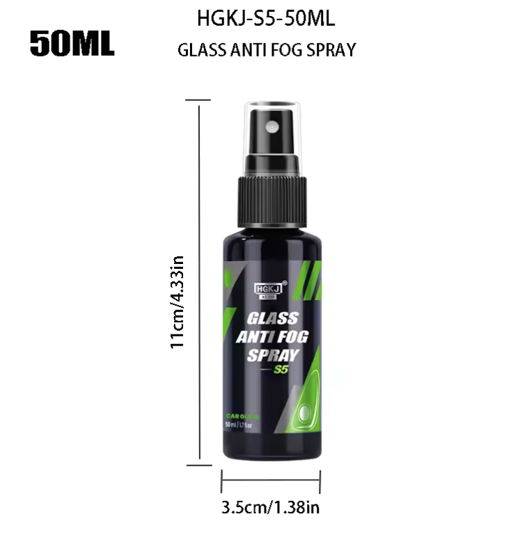 Car Window Anti-Fog &amp; Rainproof Spray