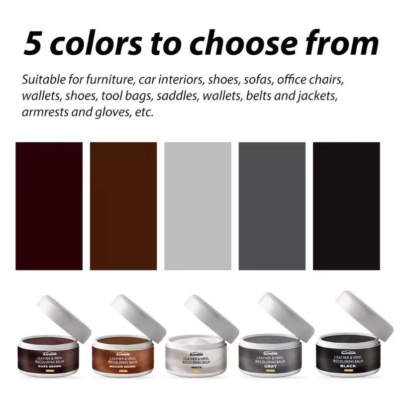 Leather Color Restorer Cream Kit