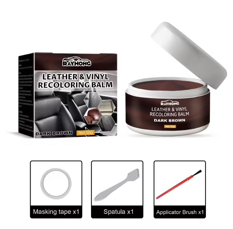 Leather Color Restorer Cream Kit