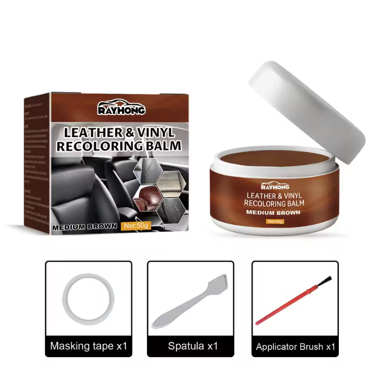 Leather Color Restorer Cream Kit