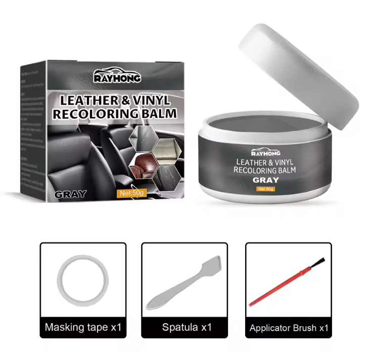 Leather Color Restorer Cream Kit