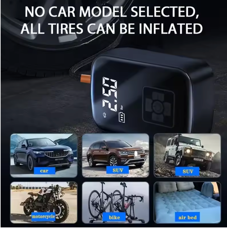 LEIBOO Wireless Car Air Compressor