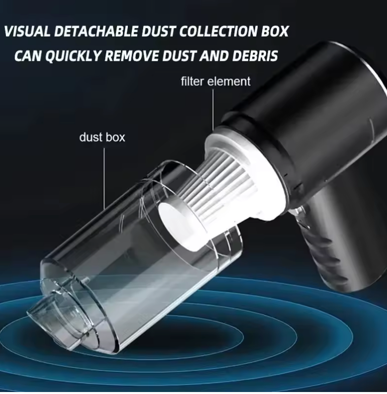 Portable Wireless Car Vacuum Cleaner (120W)